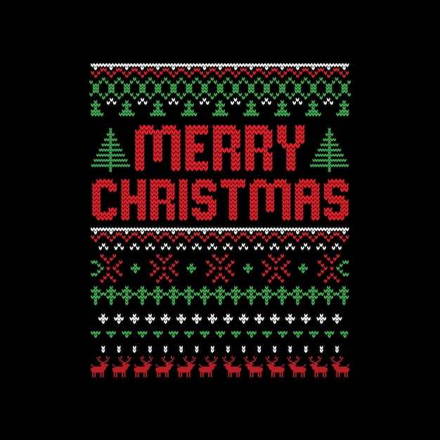 KERST T-SHIRT ONTWERP