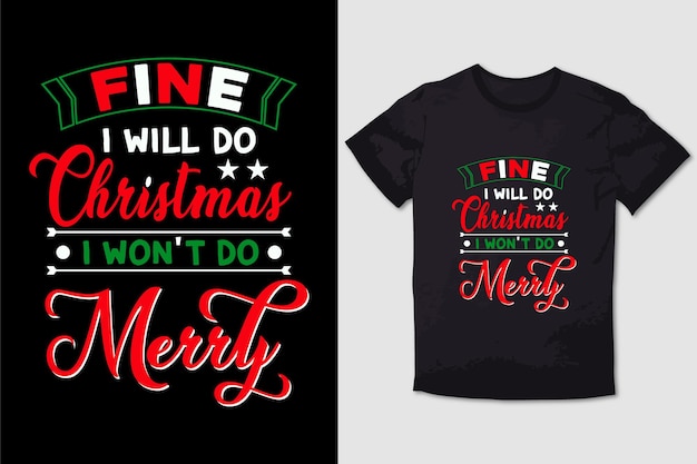 KERST TSHIRT ONTWERP