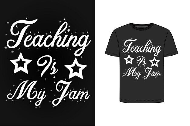 Kerst typografie t-shirtontwerp