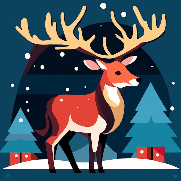 Kerst vector illustratie ontwerp