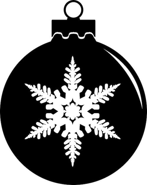 Vector kerstbal decoratie