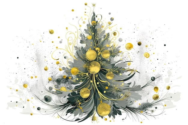 Kerstballen op abstracte lichte achtergrond vectorillustratie eps10