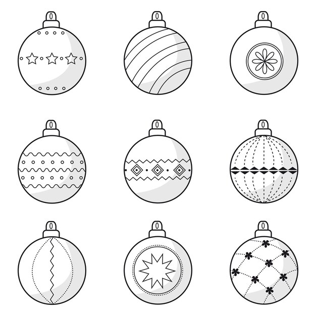 Kerstballen Tekening Afbeeldingen Gratis downloaden op Freepik