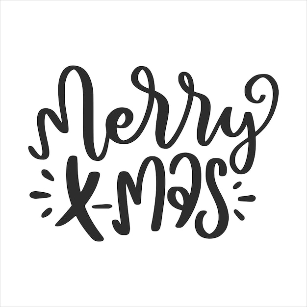 Vector kerstbeletteringcitaten voor afdrukbare poster, bord, decoraties, t-shirtontwerpen, kaarten, enz.