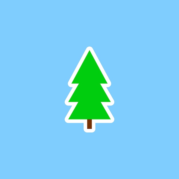 kerstboom pictogram