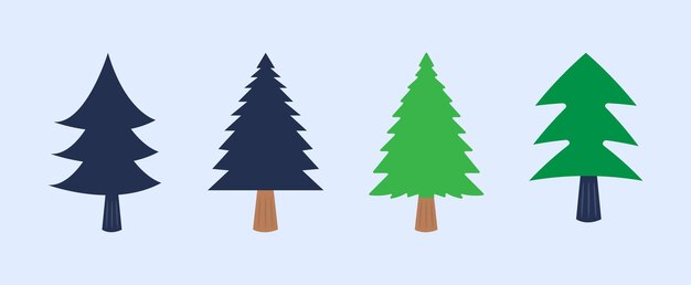 Kerstboom vector ontwerp