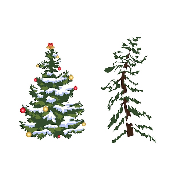 Kerstboom vector ontwerp