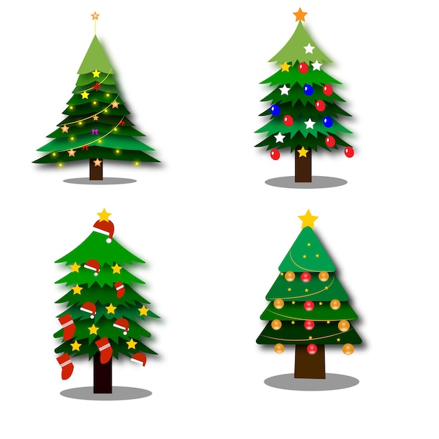 Vector kerstboom