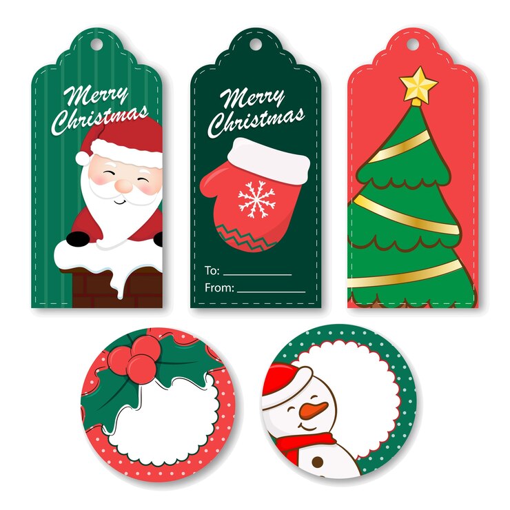 Kerstcadeaukaartjes