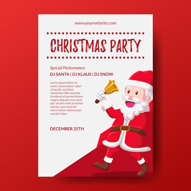 Kerstfeest poster