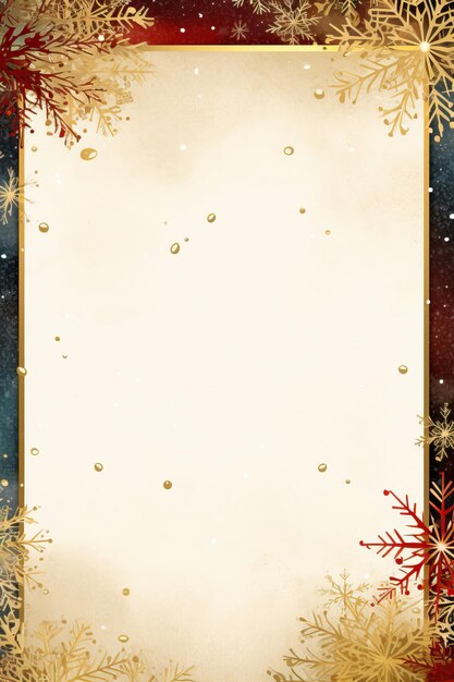 Vector kerstframe achtergrond zonder tekst 23