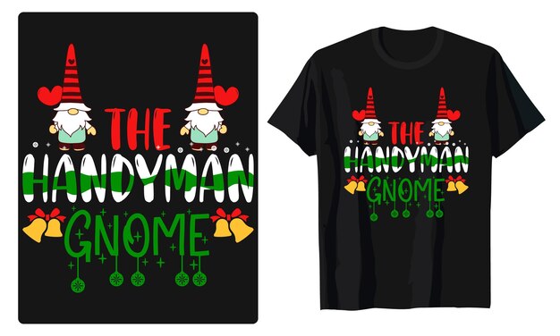 Kerstkabouterkostuum bijpassend familie T-shirtontwerp