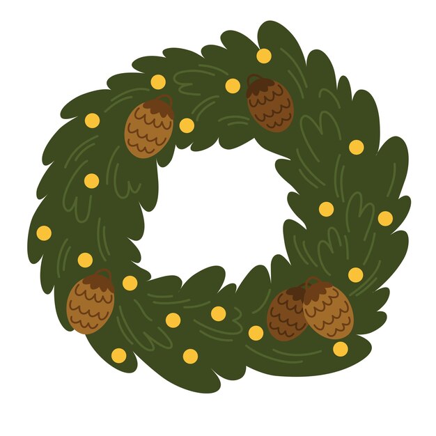Kerstkrans Decoratie voor Nieuwjaar Kerstmis en feestdagen