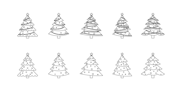 Kerstlijnboom