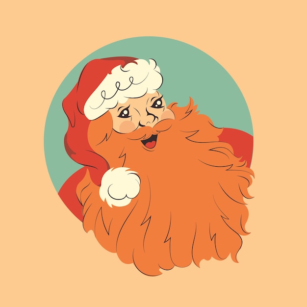 Kerstman in Vector