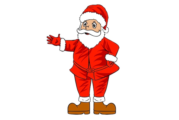 Kerstman kerst vector