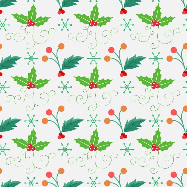 Kerstmis is hier Naadloos Vector Pattern Design
