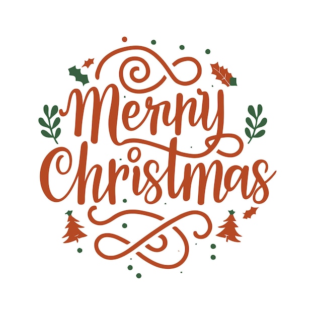 Kerstmis SVG Handgetekende Kerstmis Kerstmis Illustratie Kerstmis T-shirt Kerstmis Quote