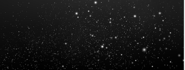 Kerststof gloeiende bokeh confetti licht en glitter textuur overlay voor uw ontwerp feestelijk