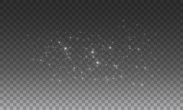 Kerstverlichting confetti en vonk overlay Shimmering Dust Bokeh Lights feestelijke ontwerpen