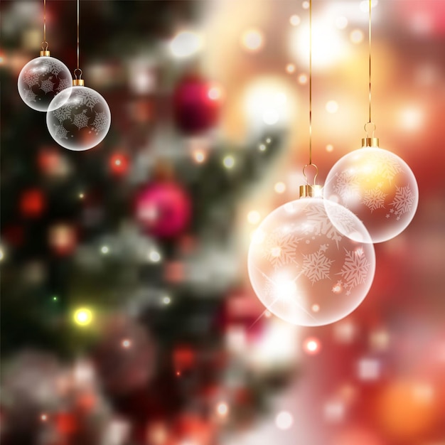 Kerstversiering achtergrond