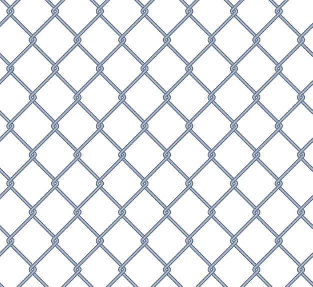 Keten hek textuur vector geïsoleerde Achtergrond illustratie