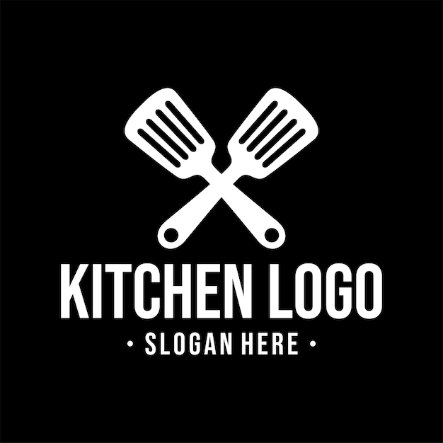 Keuken logo design template inspiratie, vector illustratie.
