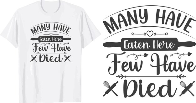 keuken svg t-shirt ontwerp