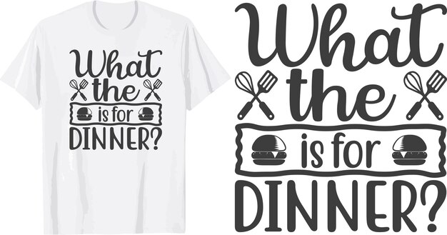 keuken svg t-shirt ontwerp