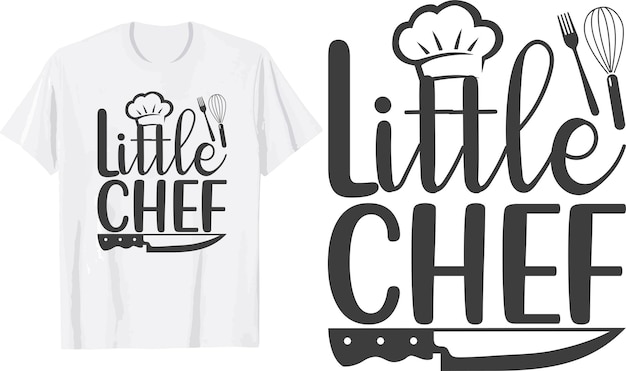 keuken svg t-shirt ontwerp