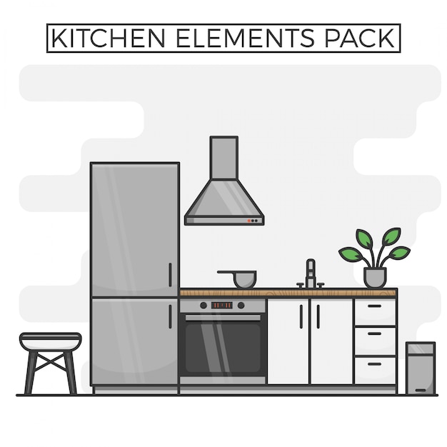 Keukenelementen Pack