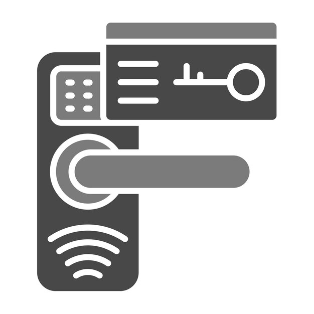 Vector key card icon