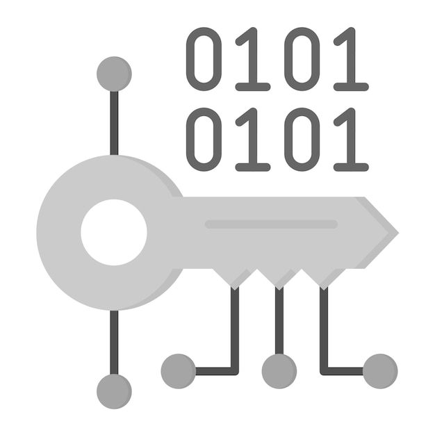 Key Encryption icon vector image Can be used for Security