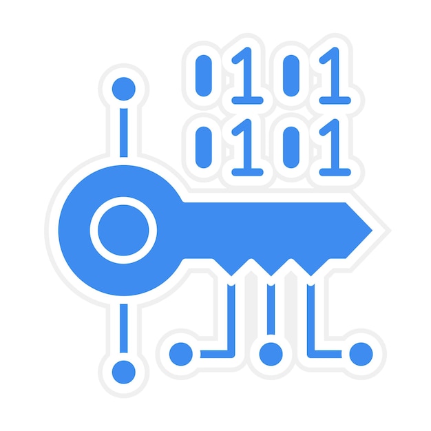 Key Encryption icon vector image Can be used for Security