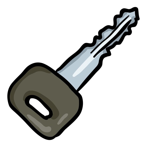 Key Hand Drawn Doodle Icon