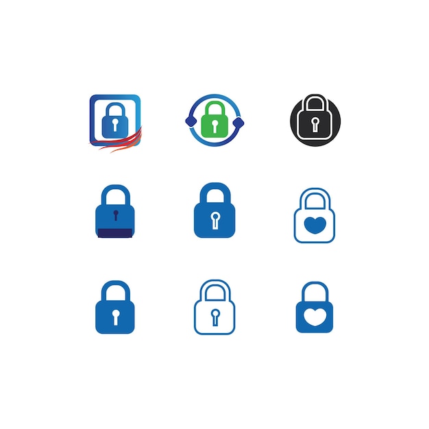 Vector key icon vector illustration design template