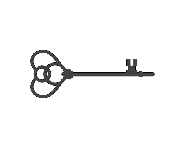 Key icon vector illustration