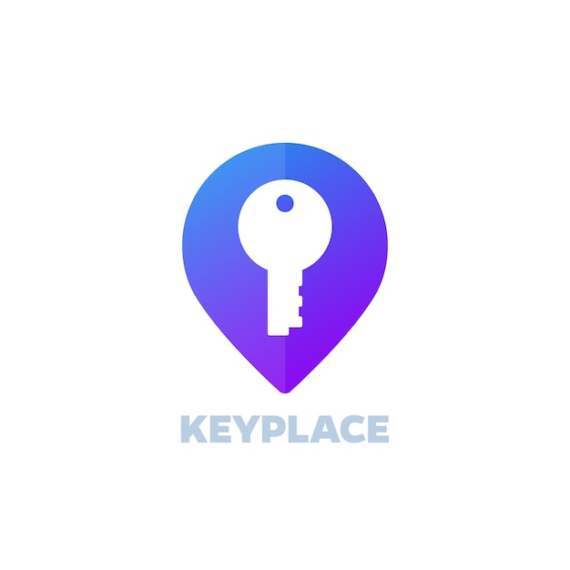 Key and marker logo design