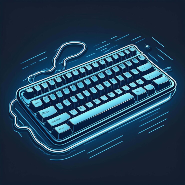 Vector keyboard icon typing device computer keyboard laptop keyboard mechanical keyboard