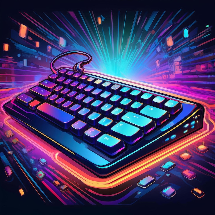 Vector keyboard icon typing device computer keyboard laptop keyboard mechanical keyboard