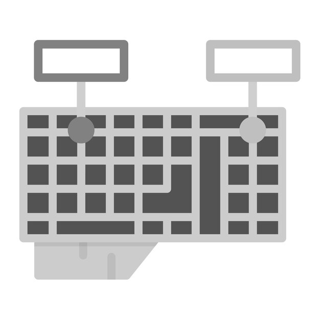 Keyboard Mapping Icon vector afbeelding Kan worden gebruikt voor Game Design