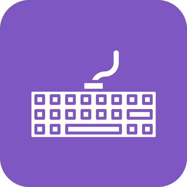 keyboard vector icon can be used for computer and hardware iconset