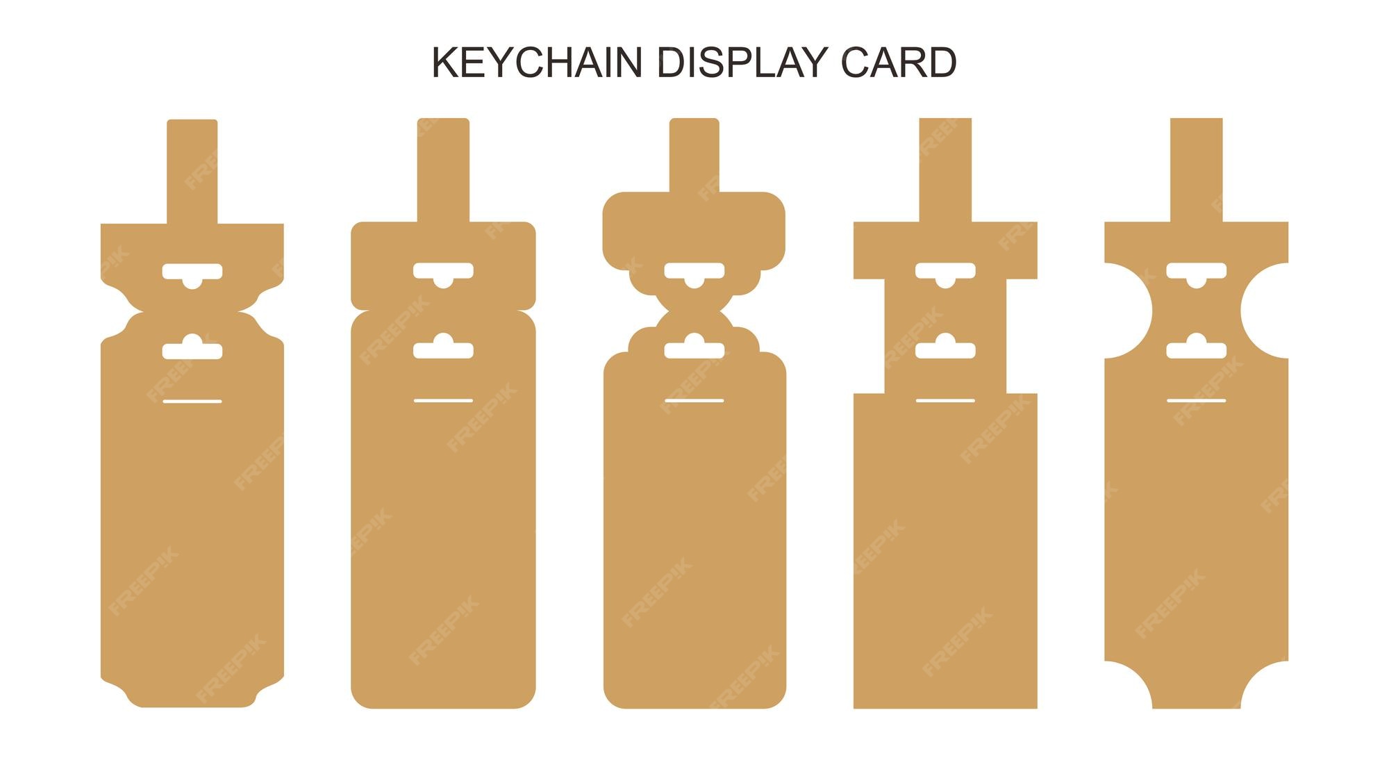 Premium Vector Keychain Display Card Templates premium-vector-keychain-display-card-templates