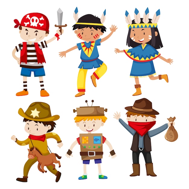Kid costumes collection