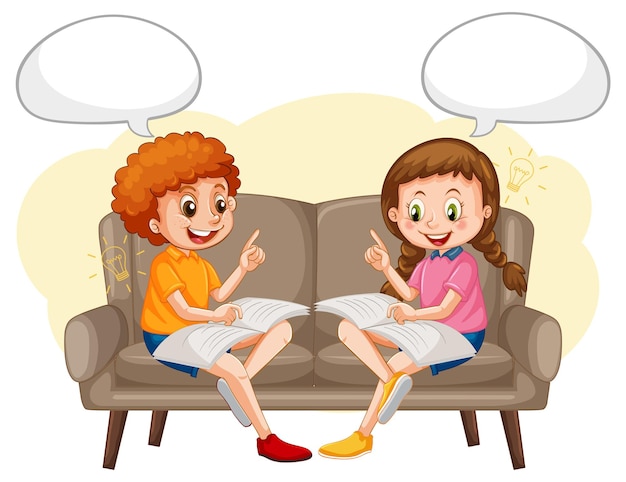 Kids Talking Clipart Images - Free Download on Freepik