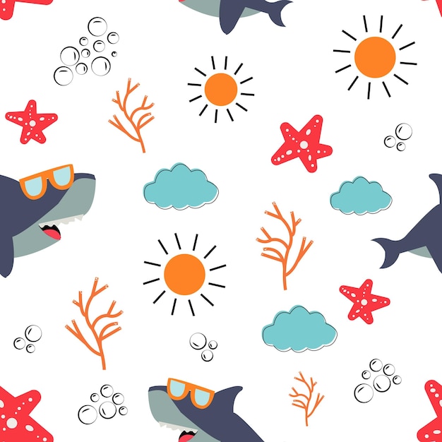 Kid's Seamless pattern design