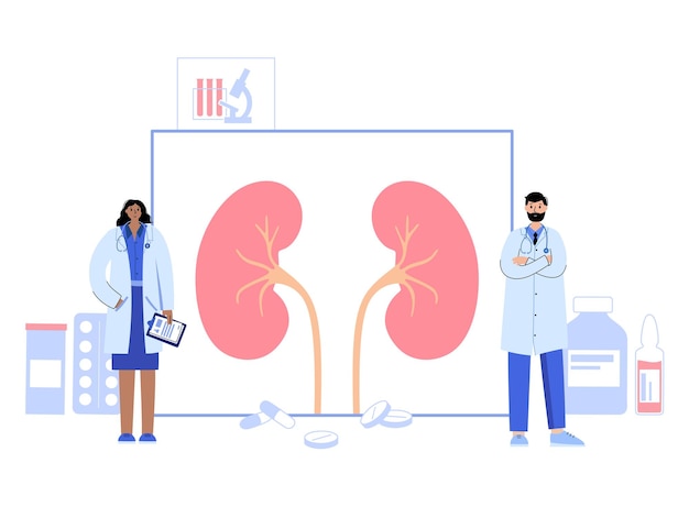 Kidney disease concept