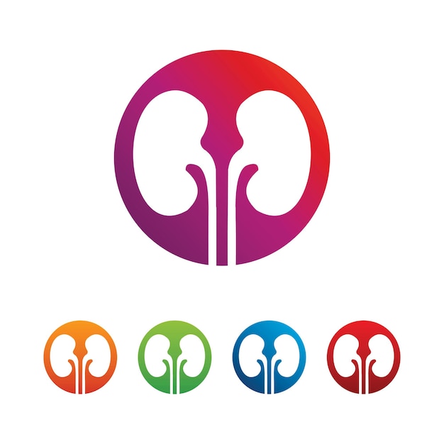 Kidney logo. urology logo