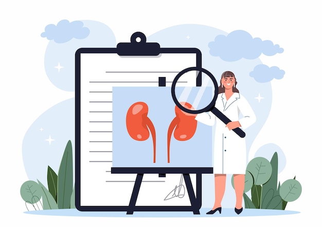 Kidney treatment concept