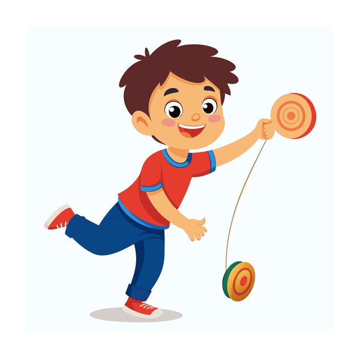 Vector kids activity concept illustration